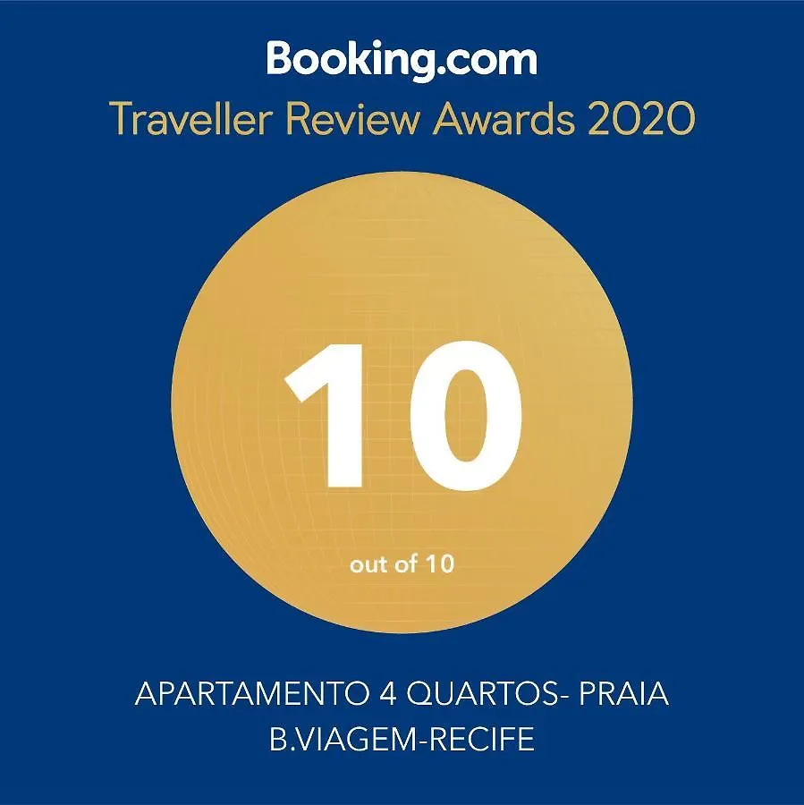 Apartamento 4 Quartos- Praia B.Viagem-Recife Lejlighed